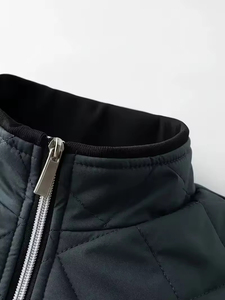 บอมเบอร์แจ็คเก็ตผ้าฝ้ายปักลายออกแบบได้ตามที่ต้องการสำหรับกลางแจ้ง - Product Image 4