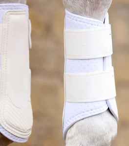 Bottes de protection pour chevaux personnalisées, style brossage, rembourrage absorbant les chocs, soutien des tendons et des jarrets, bottes de brossage - Product Image 5