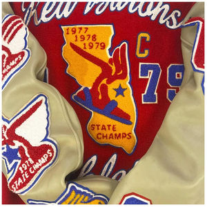 Factory Price Wholesale Custom Design Baseball <b>Jacket</b> Long Sleeves Sport Wear Lettermen Varsity <b>Jacket</b> - Product Image 4