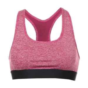 Sujetador Deportivo Corto de un Solo Hombro sin Costuras para Mujer, Transpirable, para Gimnasio, Fitness y Yoga, Ropa Deportiva Cómoda - Product Image 1