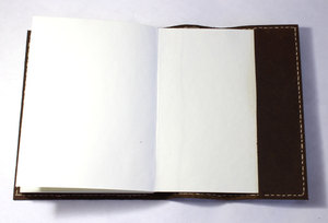 Hardcover <b>Small</b> Pocket Handmade Recycled Cotton Paper Notebook Journal Eco friendly Tree Of Life Embossed Cover Refillable - Product Image 6
