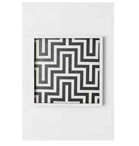 Bandeja de Servicio de Resina Ecológica con Incrustaciones de Madera, Modelo Antiguo, Hecha a Mano, Asas de Primera Calidad, Personalizable, Decoración para el Hogar y Hoteles - Product Image 4