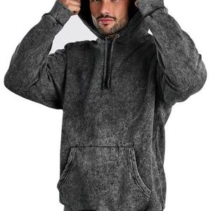 Custom Logo Vintage Hoodie for <b>Men</b> Cotton Acid Wash Popular Winter Hoodie Premium Quality Clothing with Custom Logo Hoodie - Product Image 1