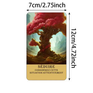 Jeux de cartes divinatoires de télépathie, cartes de tarot de qualité supérieure, articles promotionnels - Product Image 5