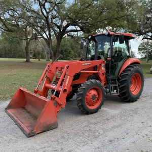 Tracteur agricole d'occasion M7060 avec chargeur LA1154, livraison rapide, prix bas, composants essentiels (pompe et engrenages) inclus, à vendre - Product Image 1