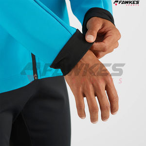 Chaqueta Softshell con logotipo impreso personalizado y cremallera completa para hombre, superventas, nueva llegada, chaqueta Softshell a precio al por mayor - Product Image 4