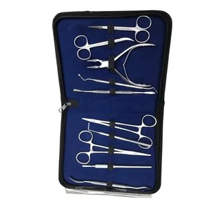 ชุดเครื่องมือผ่าตัดสัตว์คุณภาพสูง ทำจากสแตนเลส สำหรับการผ่าตัดทั่วไปและพื้นฐาน - Product Image 3