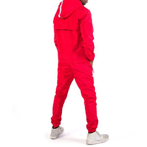 Traje cortavientos para hombre de secado rápido de Material transpirable recién llegado/traje cortavientos para hombre de Color sólido superventas - Product Image 4