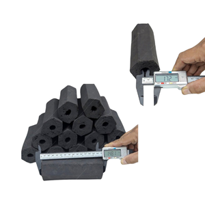 Carbón hexagonal de cáscara de coco de alta calidad para asar carne, embalaje personalizado ecológico directo del fabricante de Vietnam - Product Image 3