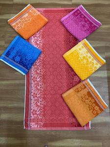 แฟชั่นขายร้อนเส้นด้ายย้อมผู้ใหญ่ครัวบ้านผ้าขนหนูผ้าฝ้าย100% Jacquard ผ้าขนหนูอาบน้ำ - Product Image 4