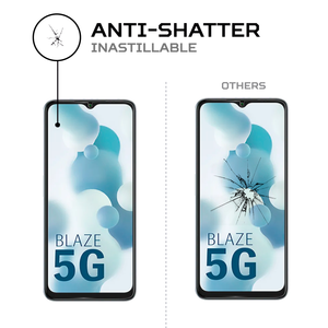 ANTISHOCK Screen <b>Protector</b> for Lava Blaze 5G Mobile Phone Durable and Impact Resistant - Product Image 5