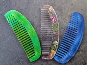 Peigne en résine professionnel pour coiffeur, peigne à cheveux pour salon de coiffure, matériau en résine de haute qualité - Product Image 3