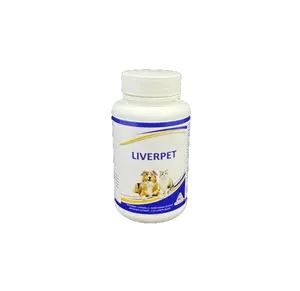 OEM özel etiket Liverpet Tablet vitaminleri kedi köpek karaciğer destekler enginar özü sitrik asit Cholin klorür Betain içerir