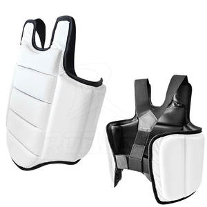 Protector de Pecho de Cuero con Acolchado Suave, Transpirable, Ecológico, Ligero, Cómodo, Diseño Simple, para Boxeo y Lucha - Product Image 4