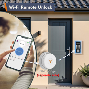 Wehere khóa chính Hộp Treo Tường, chìa khóa thông minh an toàn, Tủ chìa khóa kỹ thuật số, lưu trữ chìa khóa bảo mật lớn cho nhà ở, văn phòng - Product Image 4