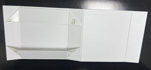 Boîte en carton en pulpe de papier haut de gamme écologique avec lamination mate et doublure en éponge pour les marques durables - Product Image 3