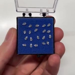 Diamante Cultivado en Laboratorio con Certificación IGI, Corte Pera, de 0.5 a 5 Quilates, HPHT CVD, Diamante Suelto para Joyería - Product Image 5