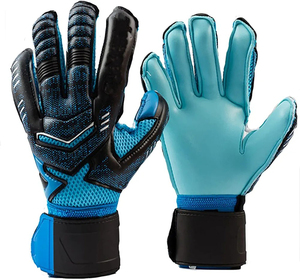 Guantes de portero de fútbol personalizados superventas precio de fábrica guantes de portero de fútbol protección de manos guantes de portero de látex - Product Image 5