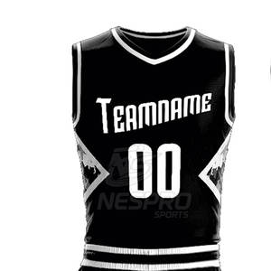 Conjunto de Uniforme de Baloncesto de Verano Reversible y Transpirable de Talla Grande, Jersey sin Mangas de Alta Calidad 100% Poliéster - Product Image 6