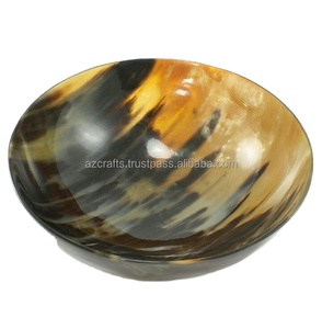 Tazones de sopa de ensalada/vajilla pulida de diseño Vintage de alta calidad, Búfalo sostenible empaquetado para regalos ecológicos personalizados - Product Image 2