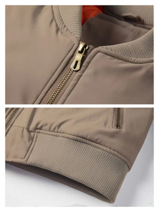 Nuevas chaquetas de talla grande Versity College para hombre, chaquetas con mangas Versity, chaqueta Versity con logotipo personalizado. - Product Image 6