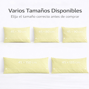 Fodera per cuscino rettangolare in poliestere/cotone morbido al tatto, disponibile in varie misure e colori, con chiusura a cerniera, per uso domestico - Product Image 6