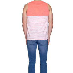 Men's High Quality Plus Size <b>Tank</b> <b>Tops</b> Casual Knitted Cotton Sleeveless T-shirts Breathable Moto Biker Streetwear <b>Striped</b> O-Neck - Product Image 3