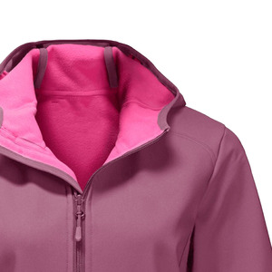 Chaqueta Impermeable con Capucha Fija de Estilo Casual de Primera Calidad para Mujer, Chaqueta Softshell para Invierno - Product Image 5