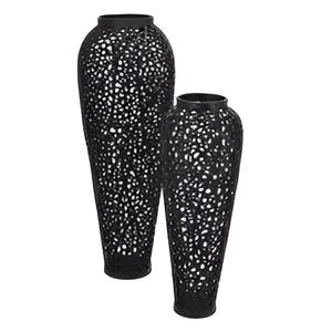 Vase de sol contemporain moderne en acier inoxydable Pièce décorative polyvalente et élégante pour la décoration murale de la maison ou du bureau - Product Image 6