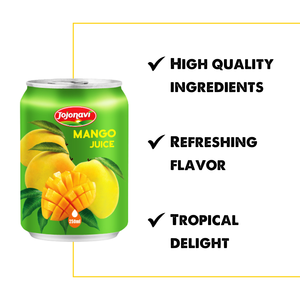 250ml Mango Jugo Jojonavi Mayorista Proveedor Fabricante Etiqueta Privada OEM ODM Halal Kosher ISO - Product Image 2