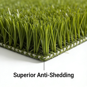 <span class=keywords><strong>Gazon</strong></span> synthétique tissé écologique et recyclable sans latex, matrice PE/PET, haute densité de poils, fabricant de pelouses artificielles - Product Image 3