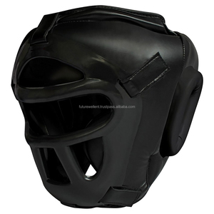 Equipo de Protección para la Cabeza de Boxeo con Cobertura Facial y de Mentón, Protector de Cabeza de Boxeo Acolchado Suave para Uso en Gimnasio - Product Image 1