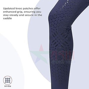 Leggings de Equitación para Mujer, Leggings de Montar a Caballo, Pantalones de Entrenamiento Ecuestre Elásticos, Mallas de Montar, Cómodos Pantalones Jodhpur Impermeables - Product Image 3