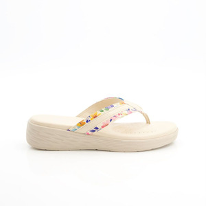 High Quality Women's Summer Flat Slippers Casual Outdoor PU <b>Leather</b> Lining Anti-Slip TPR Slippers Comfortable Fashion Trend - Product Image 2