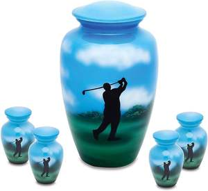 โกศโลหะอลูมิเนียมหลากสีโกศโลหะอินเดียโกศโลหะโกศอินเดียที่ดีที่สุด - Product Image 2