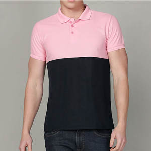 Precio de fábrica Hombres Polo Camisa Ropa informal Material transpirable Polo Camisetas Colores Soporte personalizado - Product Image 1