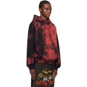 2025 nuevo diseño personalizado Tie-dye calidad superior logotipo personalizado Tie Dye sudaderas con capucha de lujo Essentials Heavyweight 500 GSM Sudadera con capucha - Product Image 6