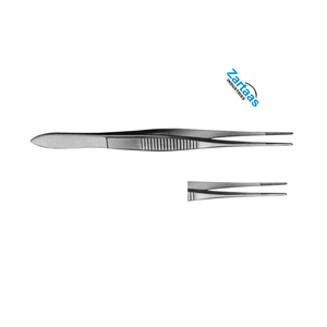 Alta calidad de acero inoxidable Graefe Iris fórceps recto dentado 0,7mm, 7cm instrumentos quirúrgicos fabricante y exportador - Product Image 2