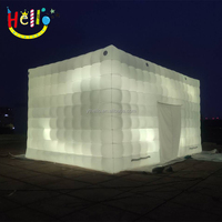 Tente gonflable de jardin, grande tente de fête de location, grande Structure de chambre de tente gonflable de fête Mobile avec belle