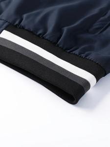 เสื้อแจ็คเก็ตผ้าซาตินและผ้าใบมีฮู้ดสำหรับผู้ชายขนาดใหญ่พิเศษโลโก้ตามสั่ง - Product Image 5