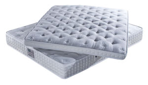 Lit intelligent réglable de luxe européen moderne, taille Queen, avec tête de lit capitonnée rembourrée et rangement ottoman, cadre en métal, lit moelleux - Product Image 3