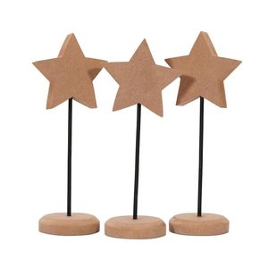 Décorations de Noël en bois pour arbre de Noël, cadeaux, ornements, 3 pièces, décorations de fête pour arbre de Noël, arbre de Noël en bois - Product Image 6