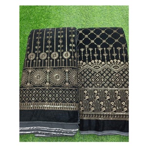 Tela de Punto de Terciopelo Dobby de Diseño, Textil para el Hogar, Ropa de Fiesta, Trajes de Boda, Piezas de Blusa, Proyectos de Manualidades, Suave y Duradera - Product Image 1