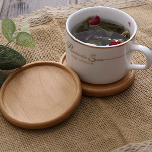 จานรองแก้วลายวอลนัทธรรมชาติเพื่อการป้องกันโต๊ะอาหารที่ทันสมัยและการตกแต่งที่ซับซ้อนโดย tradebyd - Product Image 4