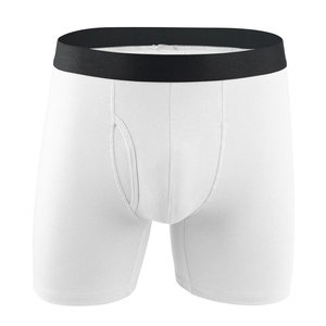 Calzoncillos bóxer de algodón transpirable de alta calidad para hombre con cintura elástica suave tela que absorbe la humedad costuras duraderas y comodidad - Product Image 5