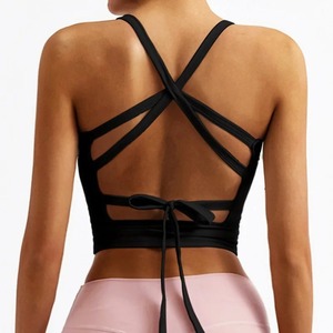 สปอร์ตบราของผู้หญิงผ้าไนลอนสแปนเด็กซ์ระบายอากาศได้ดี - Product Image 6