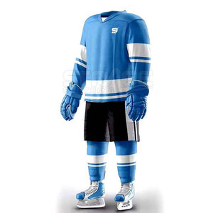 Uniforme de Hockey sobre Hielo Deportivo Cómodo con Tela de Poliéster Transpirable y Elástica para Entrenamientos - Product Image 4