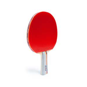 Raquette de tennis de table professionnelle Stag Iconic 4 étoiles, bois, caoutchouc, picots longs, fibre de carbone, raquette de tennis de table professionnelle - Product Image 3