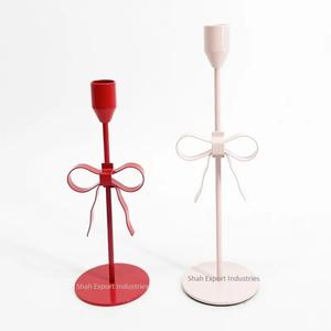 <b>Pink</b> Finished Metal Taper <b>Candle</b> Holder For Home And Wedding Decoration Promotional Gifts Handmade <b>Candle</b> Taper - Product Image 5