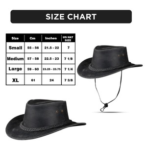 Sombreros de cuero de vaquero genuino de piel de vaca superventas, buena calidad para viajes, deportes, escenas de esquí informales, tarifa de venta completa - Product Image 6